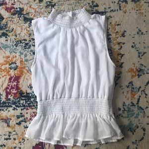 Smocked waist top